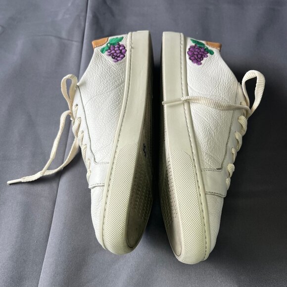 🍒 Soludos Sneakers 🍒 Womens US 9 EU 40 Cherries Embroidered Low Top Trainers - Picture 6 of 10